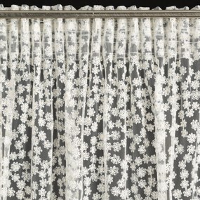 ZÁCLONA NA PÁSKE DAISY 140X270 CM BIELA