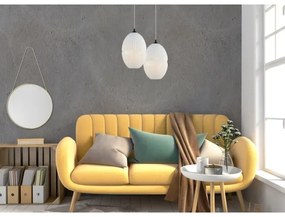 Klausen 111030 - Luster na lanku ELLIPTIC 1xE27/11W/230V biela