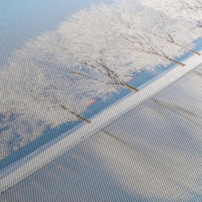 Obraz zimnej krajiny (120x50 cm)