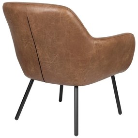 Hnedé kreslo Dude – White Label