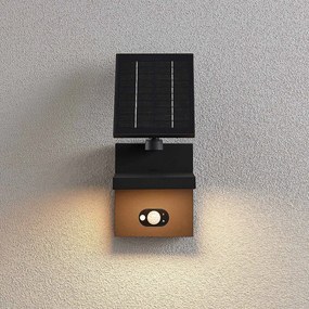 Solárne vonkajšie nástenné LED svietidlo Silvan