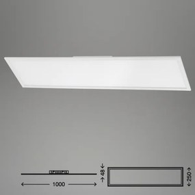 Brilo - LED Stmievateľné stropné svietidlo SLIM LED/24W/230V 100x25 cm + DO
