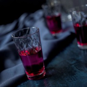 Bormioli Rocco 6-dielna sada pohárov na long drink Kaleido, 370 ml, 370 ml