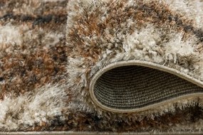 Koberec SHAGGY PUFFY Y615B antracitový / medený