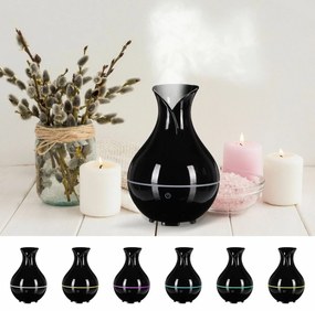 Sixtol Aroma difuzer Bloom černý lesk 200 ml