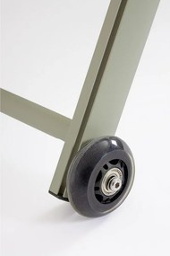 Taupe kovové záhradné ležadlo Taylor – Bizzotto