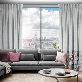 ZATEMŇOVACÍ ZÁVES NA PÁSKE DANI 140X270 CM STRIEBORNÁ