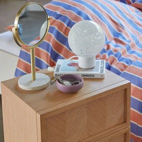 Hübsch Stolná lampa z brokového skla Cloud Glass