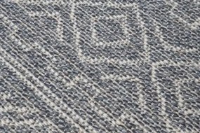 Koberec ARRUBA 4917 svetlosivý kruh