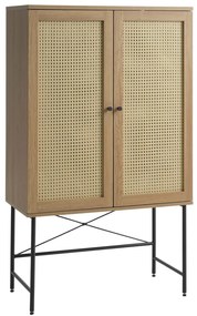 Skrinka v dekore duba v prírodnej farbe 80x135 cm Pensacola – Unique Furniture