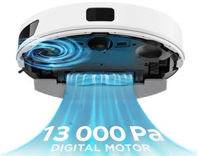 TESLA Electronics RoboStar - Inteligentný robotický vysávač 2 v 1 3200 mAh Wi‑Fi biela
