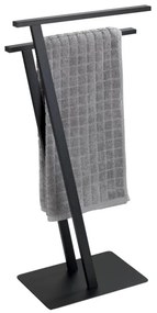 WENKO 24396100 - Stojan na uteráky LIRIO 20x40 cm čierny