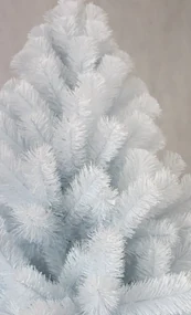 Rozprávková vianočná jedlička v luxusnej bielej farbe 220 cm