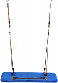 Zahradní houpačka SLOWNY červená/modrá