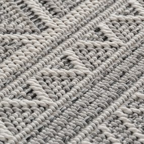 Ayyildiz, Kusový koberec Desert 1303 grey - na von aj na doma, 140x200, šedá, chodba / predsieň