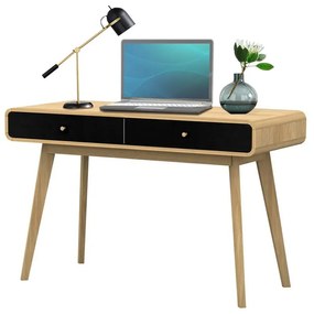 Pracovný stôl v dekore duba 50x120 cm Cassie - Støraa