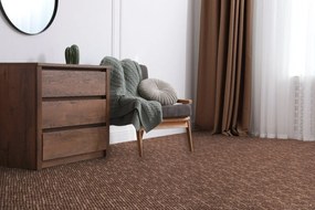 Betap, Koberec metráž Novelle 93, na mieru, šíře 3m,4m, hnedá, twinback (filc+juta), chodba / predsieň