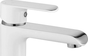 Rea Bloom - vysoká umývadlová batéria, biela-chrómová, REA-B9917