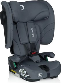 Lionelo - Skladacia autosedačka NELLY i-Size 76-150 cm grafitová sivá