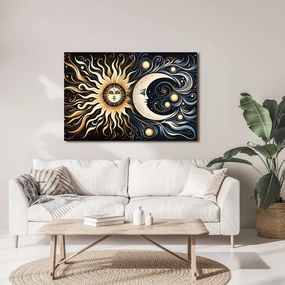 Obraz slnko a luna