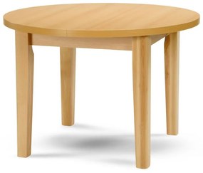 Stima drevený Stôl FIT 110 Rozklad: + 35 cm rozklad, Vyberte odtieň ->: Biela