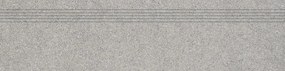 Schodovka Rako Block sivá 30x120 cm mat DCPVF781.1