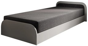Jednolôžková posteľ PARYS sivá | 80 x 190 cm Farba: Pravá / Sawana 05