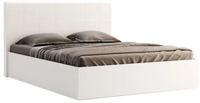 Manželská posteľ 160 cm Babylon B3 (biela) (s roštom a úl. priestorom). Vlastná spoľahlivá doprava až k Vám domov. 1042127