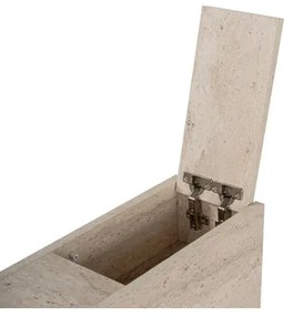 Kúpeľňová skrinka MELODY, dekor béžového mramoru