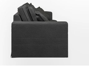 Čierna pohovka 196 cm Nora – Ropez