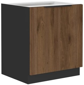 Kuchynská skrinka Monza orech okapi 60d 1f bb