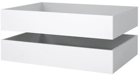 Biele zásuvky pod posteľ v súprave 2 ks 90x190/140x190 cm Naia – Tvilum