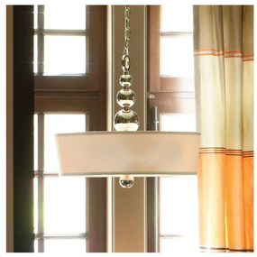 Hinkley HK-ZELDA-P-B-PN - Luster na reťazi ZELDA 3xE27/60W/230V lesklý chróm