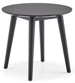 Konferenčný stolík IVY, Ø500x440 mm, čierna