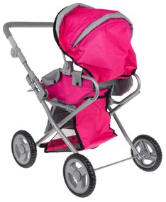 Kočík pre bábiky 2v1 RAMIZ FL8166-1