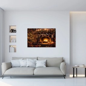 Obraz - Vianočná atmosféra (90x60 cm)