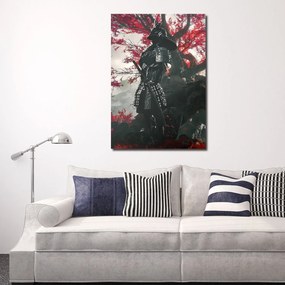 Gario Obraz na plátne Samuraj v brnení v lese - SyanArt Rozmery: 40 x 60 cm