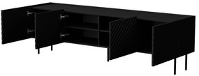 Cama TV stolík Lucia 200 - čierna