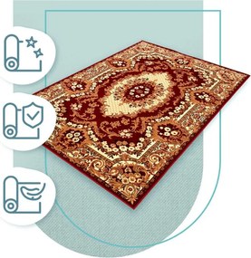 Koberec Agnella Standard kráľovsky bordový