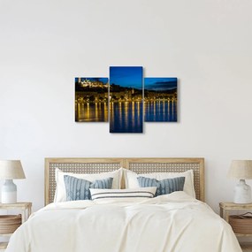 Obraz nočného mesta (90x60 cm)