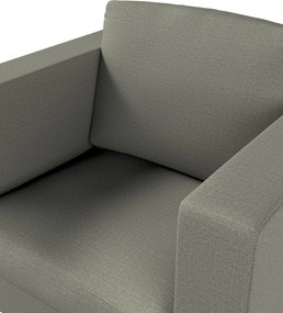 Poťah na kreslo Karlanda, krátky farba produktu sivá látka zapletaná
