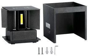 LED Vonkajšie nástenné svietidlo LED/5W/230V 3000K IP65 čierna