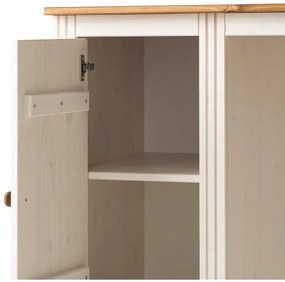 Pracovný stôl s doskou z borovicového dreva 50x140 cm Anita – Støraa