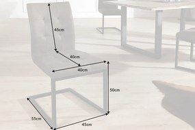 Stolička konzolová Oxford antique taupe