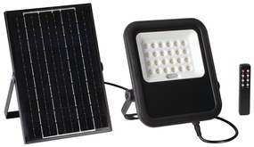 Kanlux 36606 - LED Reflektor so sol. panelom a senz. 10W/10000 mAh 3,2V IP65 +DO KX2505