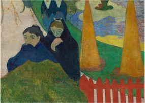 Obraz - Paul Gauguin, Arlésiennes (Mistral) , reprodukcia (70x50 cm)
