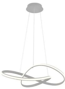 LED Stmievateľný luster na lanku LED/70W/230V 3000-6500K + diaľkové ovládanie