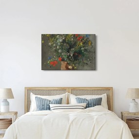 Obraz - Auguste Renoir,  Flowers in a Vase, reprodukcia (90x60 cm)