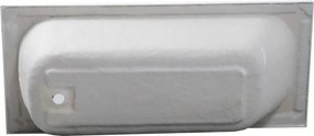Erga Pureline-O, vaňa 1800x800x400 mm bez nožičiek, biela lesklá, ERG-V07-PURELINE-O-180x080-WH