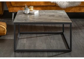 Konferenčný stôl 40670 75x75cm Marble Look Ceramik Taupe  - Komfort-nábytok